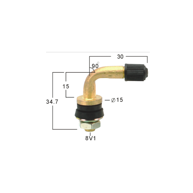 摩托車氣門嘴Motorcycle Tire Valves WH302