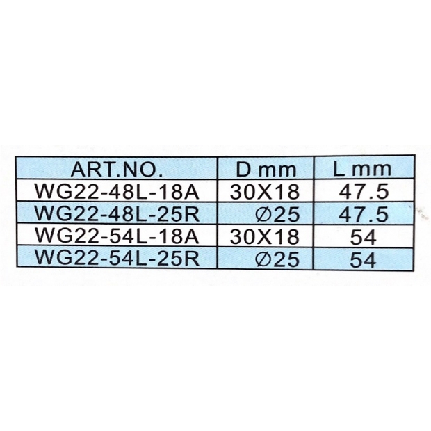 自行車用氣門嘴Bicycle Tire  Valves TWO-PIECES WG22系列