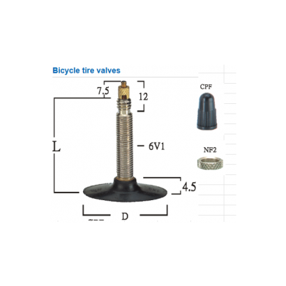 自行車用氣門嘴Bicycle Tire  Valves Presta TFV系列