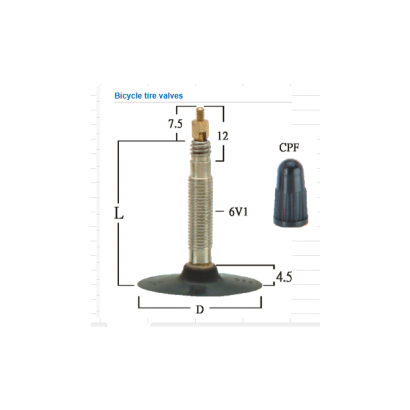 自行車用氣門嘴Bicycle tube valves TFVS系列